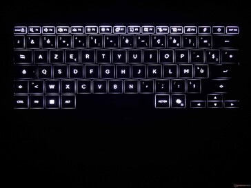 Iluminación del teclado