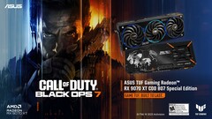 ASUS TUF Gaming presenta Call of Duty Black Ops 7 Edition AMD Radeon RX 9070 XT (Fuente de la imagen: Sala de prensa de Asus)