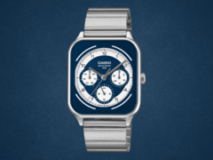 Los relojes Casio de la serie MTP-M307D (en la imagen, el MTP-M307D-2BV) cuentan con tres esferas insertables. (Fuente de la imagen: Casio, editado)