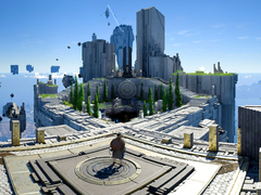 Una captura de pantalla de Crimson Desert funcionando en PC