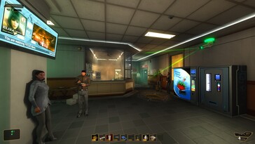 En la imagen: una captura de pantalla del juego Deus Ex: Human Revolution - Director's Cut.