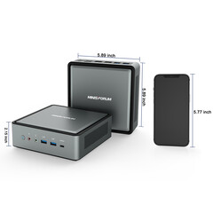 MINISFORUM HM50 mini PC 100 dólares de descuento en abril de 2021 (Fuente: MINISFORUM)