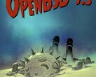Cartel oficial de OpenBSD 7.5 (Fuente: OpenBSD)