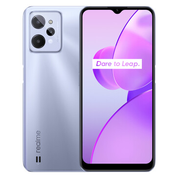 Realme C31 - Plata claro. (Fuente de la imagen: Realme)