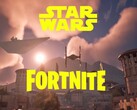 Se muestra el banner de Star Wars y Fortnite