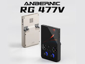 El Anbernic RG477V en sus dos colores de lanzamiento. (Fuente de la imagen: Anbernic - editado)