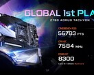 Gigabyte afirma que su nueva mobo bate récords. (Fuente: Gigabyte)