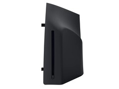 La unidad de disco externa de PS5 en Midnight Black.