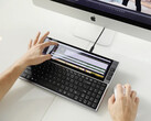 El FICIHP Multifunctional Keyboard es un teclado externo con la segunda pantalla del ZenBook Pro Duo. (Fuente de la imagen: FICIHP)