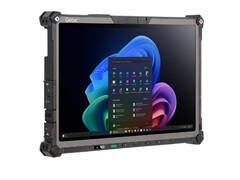 El tablet PC F120 de Getac está diseñado para resistir el maltrato mientras se utiliza en entornos fríos, calurosos, húmedos o polvorientos. (Fuente de la imagen: Getac)