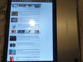 Tableta Teclast M40 de 10,1 pulgadas Android y P20HD por detrás (Fuente: Propia)