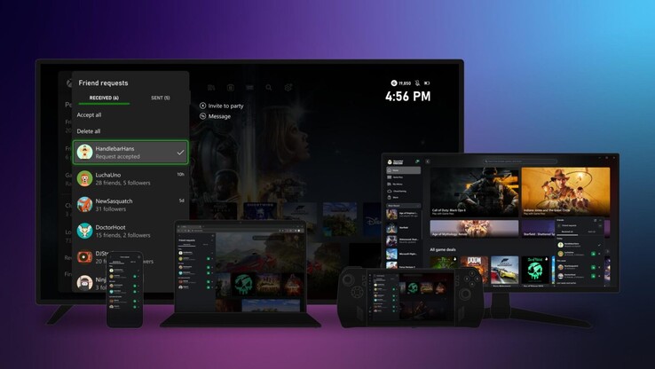 La nueva experiencia Xbox App Home debería hacer que las cosas parezcan mucho más coherentes en las distintas plataformas en las que está disponible la aplicación. (Fuente de la imagen: Microsoft)