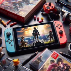 Nintendo Switch ha vendido 139 millones de unidades hasta la fecha. (Fuente: Imagen generada con IA)