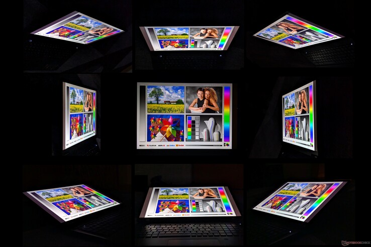 Amplios ángulos de visión Mini-LED