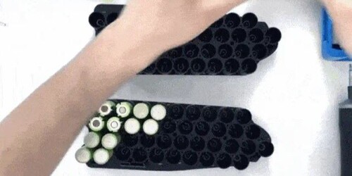 Las pilas pueden enchufarse simplemente. (Fuente de la imagen: GOUACH Batteries)