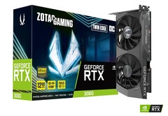 La ZOTAC GeForce RTX 3060 Twin Edge OC Edition ya ha llegado a algunos mineros de criptomonedas, a pesar de no haber sido lanzada aún, oficialmente. (Fuente de la imagen: ZOTAC)