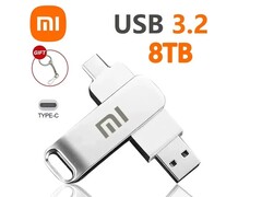 El pen drive de 8 TB (Fuente de la imagen: Captura de pantalla - Notebookcheck / Aliexpress)