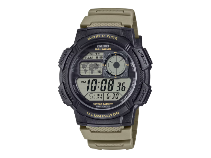 El reloj Casio AE1000W-5AV. (Fuente de la imagen: Casio)