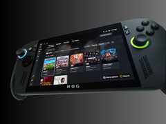 Se muestra la interfaz de usuario de Asus ROG Xbox Ally X (Fuente de la imagen: captura de pantalla, Xbox Gaming YouTube con ediciones)