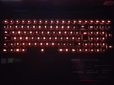 Iluminación del teclado