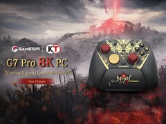 El PC GameSir G7 Pro 8K - Edición Nioh 3 tiene una frecuencia de sondeo de 8.000 Hz.