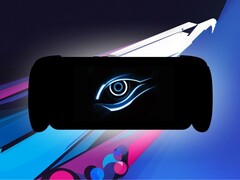 Una silueta de mano con el logotipo de Gigabyte. (Fuente de la imagen: Gigabyte - editado)