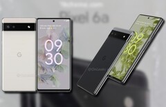 Renders conceptuales del Google Pixel 6a han estado flotando en línea desde 2021. (Fuente de la imagen: 91Mobiles/@OnLeaks)