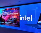 Una gran pared LED en la Intel Experience Store de Múnich (Fuente de la imagen: Benjamin Herzig)