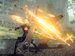 Una captura de pantalla de Nier: Automata