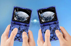 Anbernic se ha apoyado en los colores clásicos de Nintendo para el lanzamiento de la RG35XX SP. (Fuente de la imagen: Anbernic)