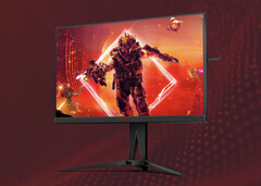 El AGON AG325QZN/EU combina un panel VA de 31,5 pulgadas con una resolución de 1440p y una frecuencia de refresco de 240 Hz. (Fuente de la imagen: AOC)