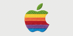 Logotipo del evento Coming home de Apple