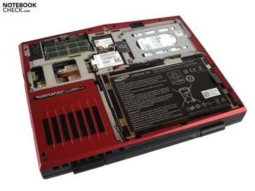 Batería de gran capacidad, dispositivo de almacenamiento de 2,5 pulgadas y memoria RAM sustituibles: hay pocas cosas que no gusten (Fuente de la imagen: Notebookcheck)