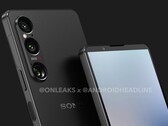 Se rumorea que el Xperia 1 VI será más corto pero más ancho que el actual Xperia 1 V. (Fuente de la imagen: @OnLeaks & Android Headlines)