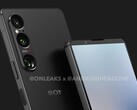 Se rumorea que el Xperia 1 VI será más corto pero más ancho que el actual Xperia 1 V. (Fuente de la imagen: @OnLeaks & Android Headlines)