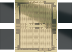 AMD Instinct MI100 - Die Shot. (Fuente de la imagen: AMD)