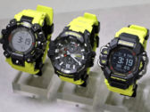De izquierda a derecha, el Casio GW-9500MRY-1A9 Mudman, GR-B300RY-1A9 GravityMaster, GPR-H1000RY-1A9 RangeMan. (Fuente de la imagen: @geesgshock en Instagram))