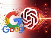 ChatGPT hace a un lado a Google (Cuadro simbólico Nano Banana Pro)