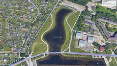 Prueba de funcionamiento del GNSS (41 mm): vuelta completa al lago