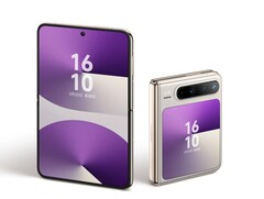 El Huawei Nova Flip S podría lanzarse con un factor de forma similar al Huawei Pura X (en la imagen). (Fuente de la imagen: Huawei)