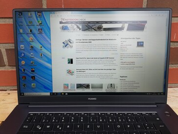Huawei MateBook D 15 - Uso al aire libre