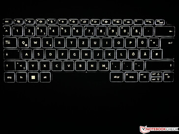 Iluminación del teclado