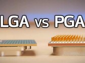 Las próximas CPUs Zen 4 vendrán sin pines. (Fuente de la imagen: ITIGIC)