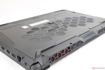 El diseño de ventilación hexagonal es muy parecido al de la serie Alienware de Dell