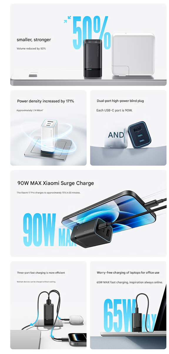 Características principales del Cuktech 6 mini (Fuente de la imagen: Cuktech - machine translated)