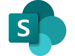 Un logotipo de Microsoft SharePoint sobre un fondo blanco liso. (Fuente de la imagen: Microsoft)