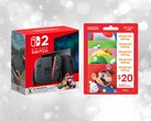 Switch 2 Mario Kart World Bundle con tarjetas regalo de Nintendo eShop (Fuente de la imagen: Nintendo of America, Sam's Club con modificaciones)