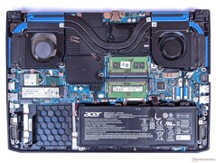 Acer Predator Triton 300 - opciones de mantenimiento