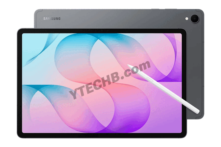 Imagen filtrada del Galaxy Tab S12+ en acabado gris
