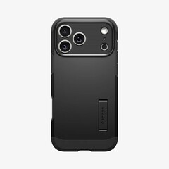 Vuelve la funda Tough Armor para la serie 17 de iPhone con pie de apoyo e imanes incorporados. (Fuente de la imagen: Spigen)